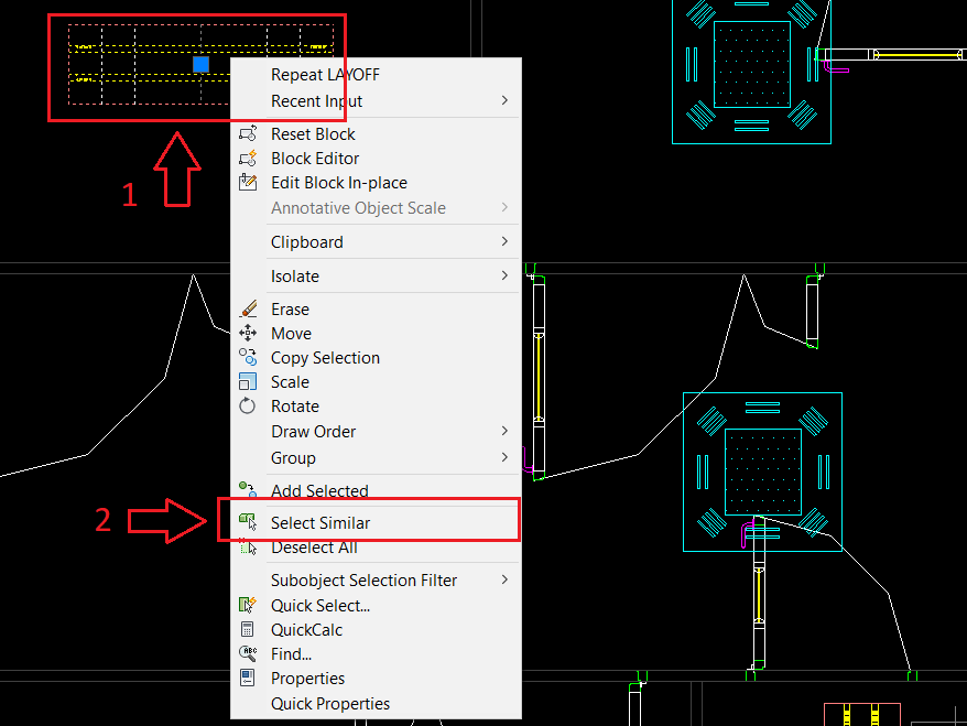 Select Similar For Autocad 2007